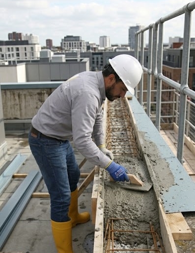Restauración de alfajías de concreto en Cali
