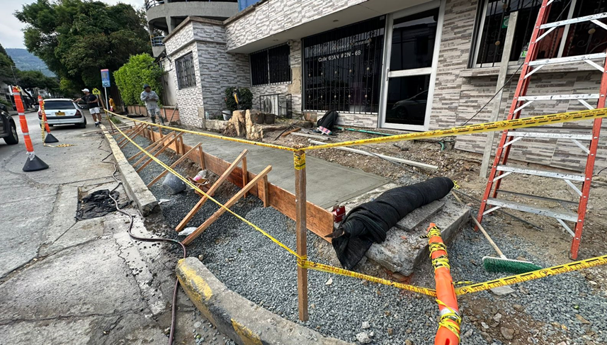 Construcción profesional de andenes en Cali - VER INGENIERÍA SAS